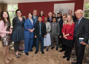 Guests at the high-level luncheon hosted by the Ambassador of the Kingdom of the Netherlands included Senators, MPs, ambassadors, civil society representatives, and Canada’s Special Envoy to Myanmar, Bob Rae.