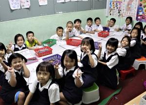 Community services offered by our Malaysian partners include learning centres for children, as refugees are not recognized by the Malaysian government and children thus cannot access state-run schools.