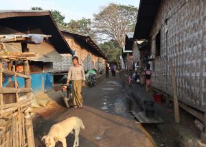 Mai Na IDP camp in Kachin State, Burma. In addition to housing and modest food rations, Janmai and Mai Na camps provide IDPs relative safety from the Burma Army. They are close to Myitkyina, which offers them both some protection as well as access to employment and schooling.