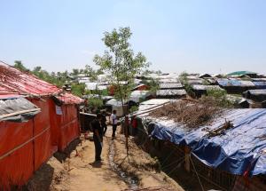 Rohingya refugee camp of Kutupalong near Cox’s Bazar, Bangladesh.