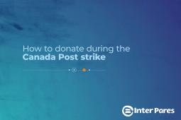 How to donate during the Canada Post strike - Inter Pares logo