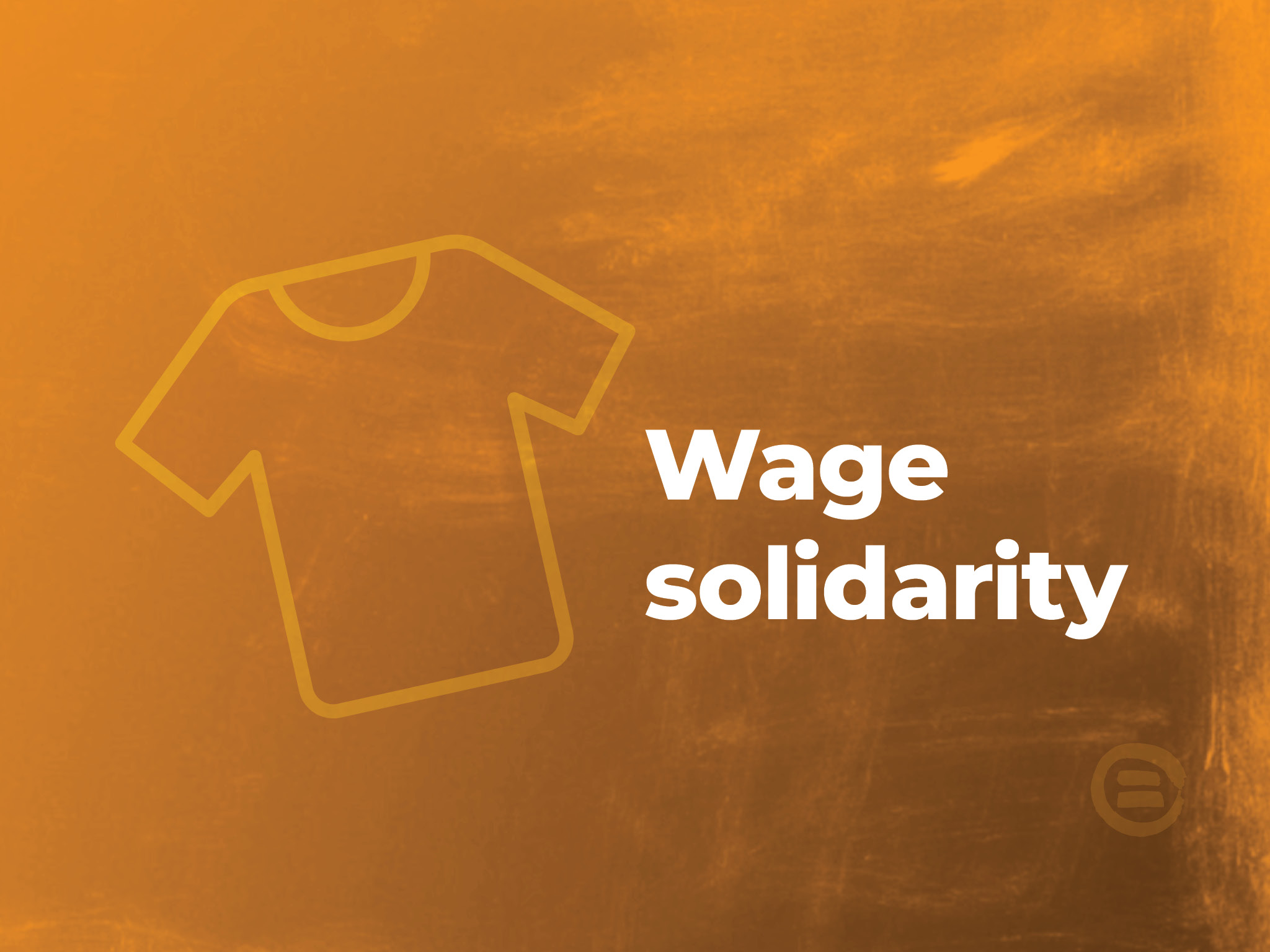Wage solidarity